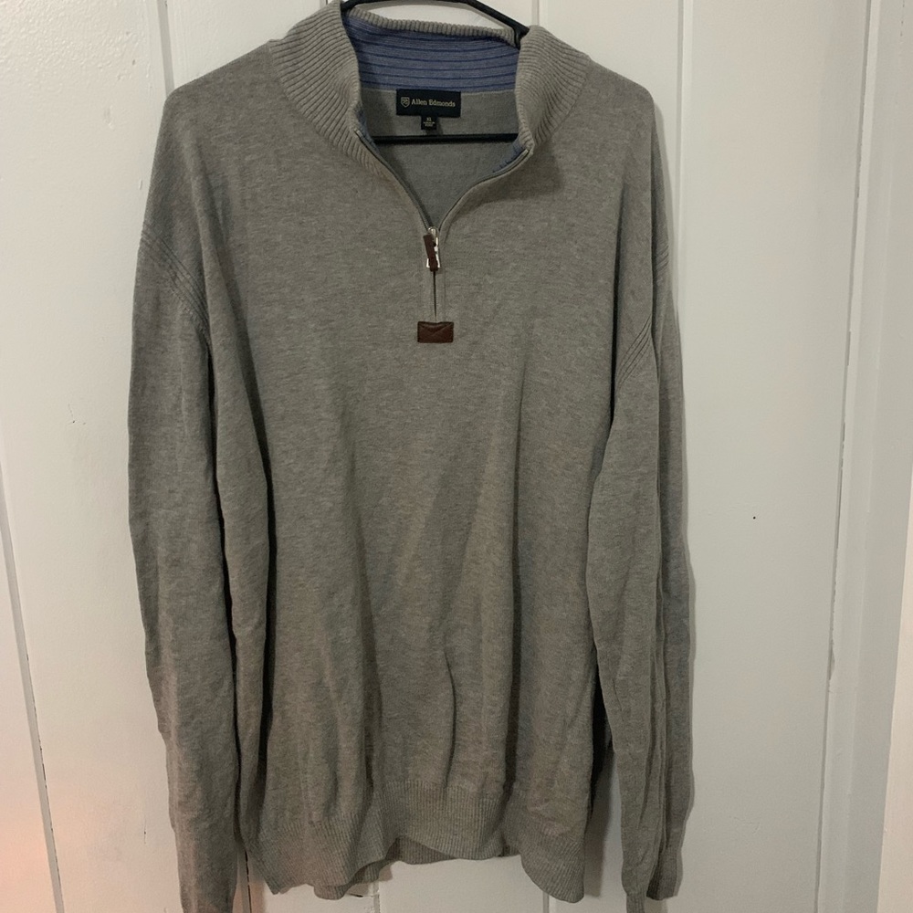 Quarter zip Allen Edmonds